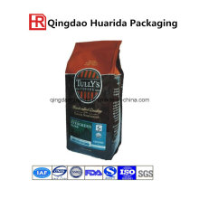 Sample Printing Logo Bottom Square Coffee Packaging Bag